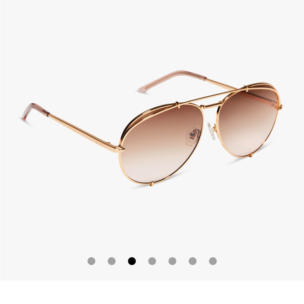 Brand New Diff Eyewear Sunglasses- Koko Aviator